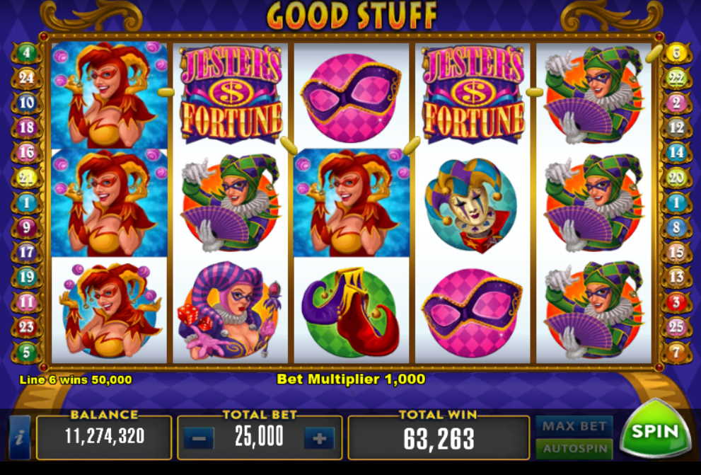 slot machines online jester’s luck