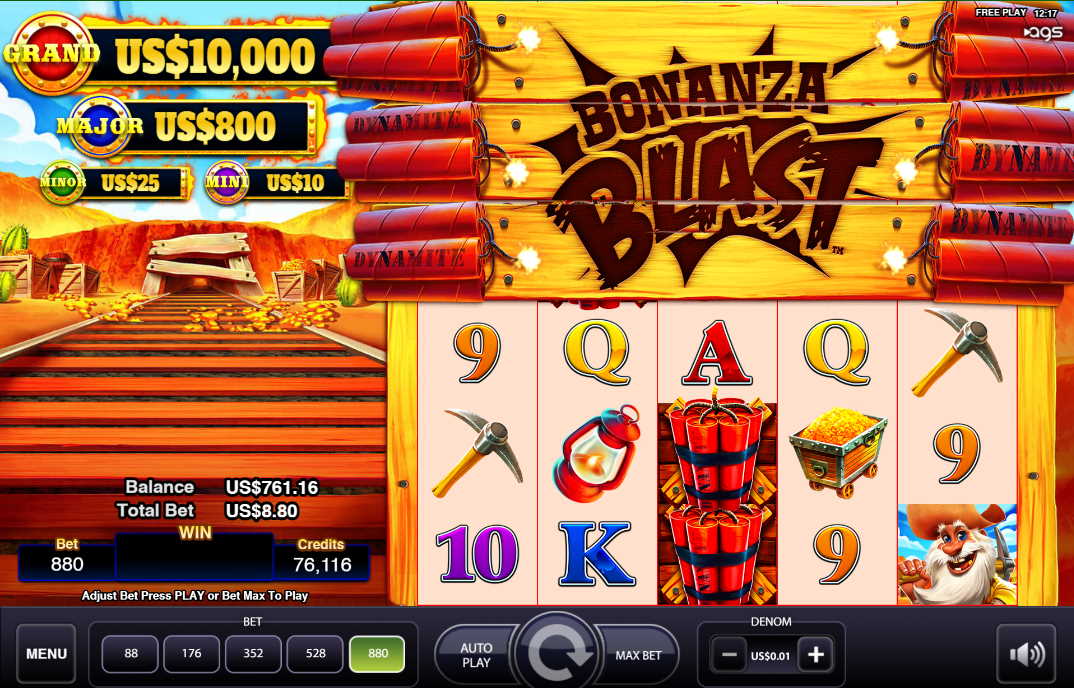 Bonanza Blast AGS Slot Machine GuidePlay it Free or Real Online